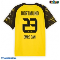 Camisa de Futebol Borussia Dortmund Emre Can #23 Equipamento Principal 2025-26 Manga Curta